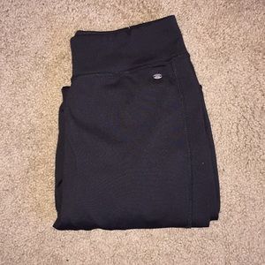 AE Fleece Lined Leggings - Full Length - Black